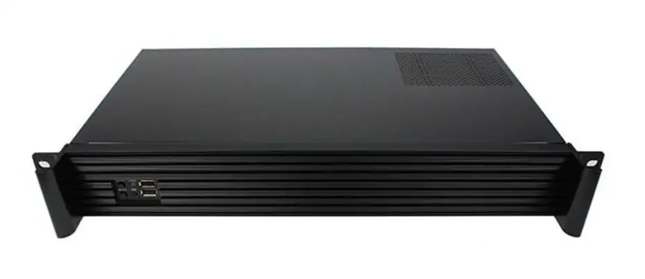 1.5U ipc Шасси 1.5U rackmount корпус глубина 250 мм мини ITX ультра-короткий для 17*17 см материнская плата сервер межсетевой экран для компьютера