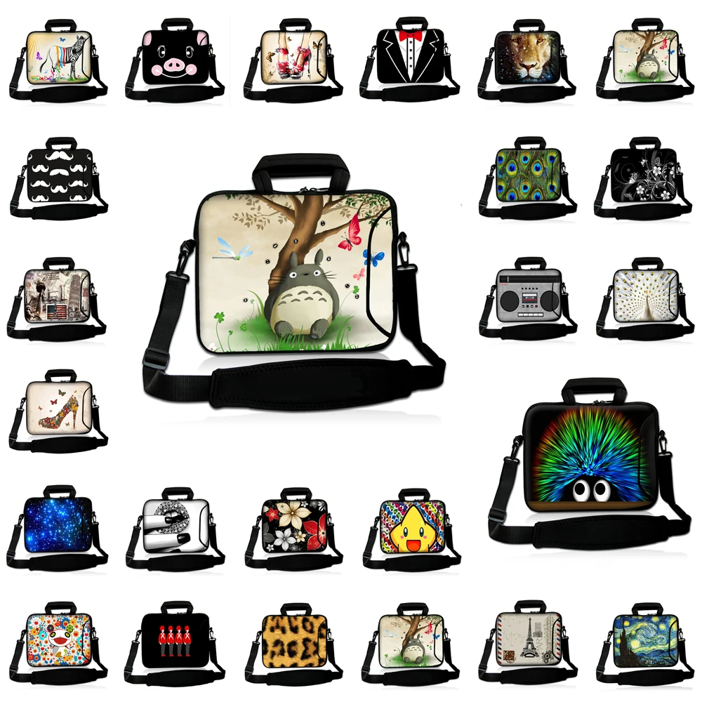 

Laptop Bag 15.6 17 14.1 13.3 12 10 Tablet 10.1 Netbook Shoulder Briefcase Portable Messenger Bags For Apple Lenovo Huawei Xiaomi