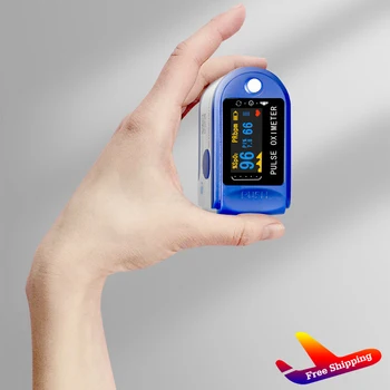 

Finger Pulse Fingertip Oled Oximeter SPO2 PR PI RR Blood Oxygen With Respiratory Rate Oximetro De Pulsioximetro Dedo With Case