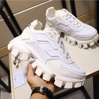 

Shoes Women Lace Up Casual Sneakers Platform Breathable Mixed Colors Run Air Meash Shoes Lady Chunky Sneakers Men Design Brand