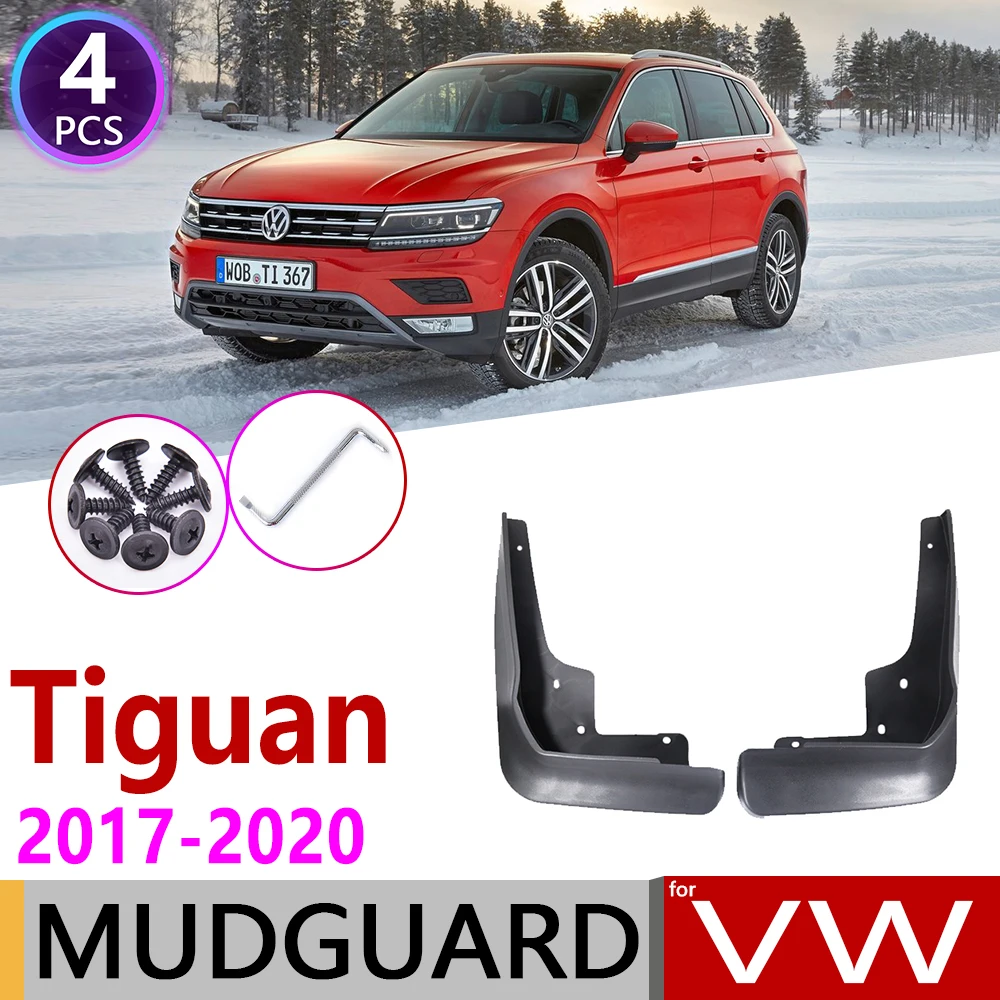 2 шт. для Volkswagen VW Tiguan MK2 5N 2017 2018 2019 2020 переднее крыло брызговики Брызговики