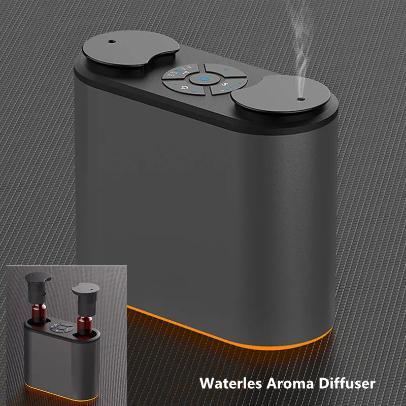 Waterless Diffuser Aroma USB Aluminum Scent Nebulizer Diffuser Aromatherapy essential oils diffuser Without Water For Home Hotel_voghion.com