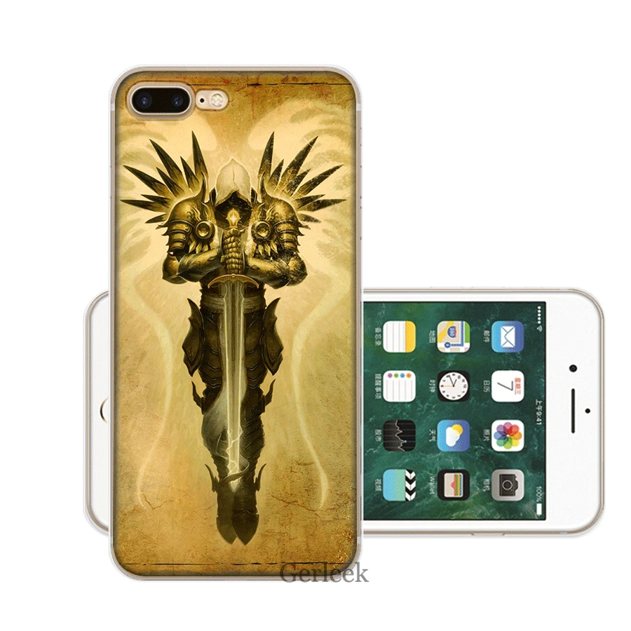 7 Чехол для телефона iPhone XR X XS Max iPhone 7 8 6 6S Plus 5 5S SE чехол TPT Diablo Shell - Цвет: 7