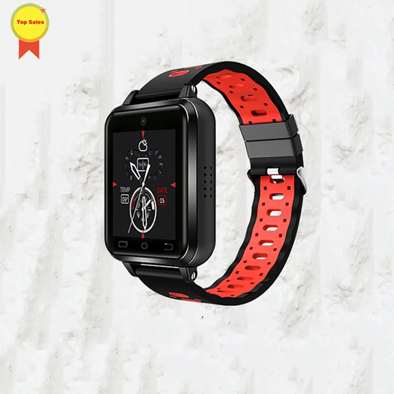 Android OS 6.0 4G Phone Call Smart Watch 1G+8G ROM GPS WIFI IP67 Waterproof Smartwatch For Android Smartphone Russian language