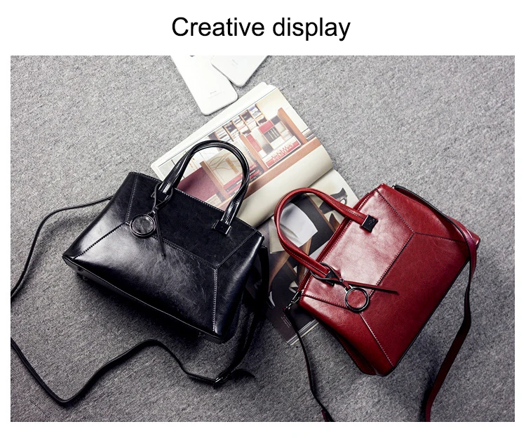 Fashion Genuine Leather Women Bags high Quality Shoulder Bag Crossbody Tote Handbag Ladies Travel Shopping Bags For Womens 2020