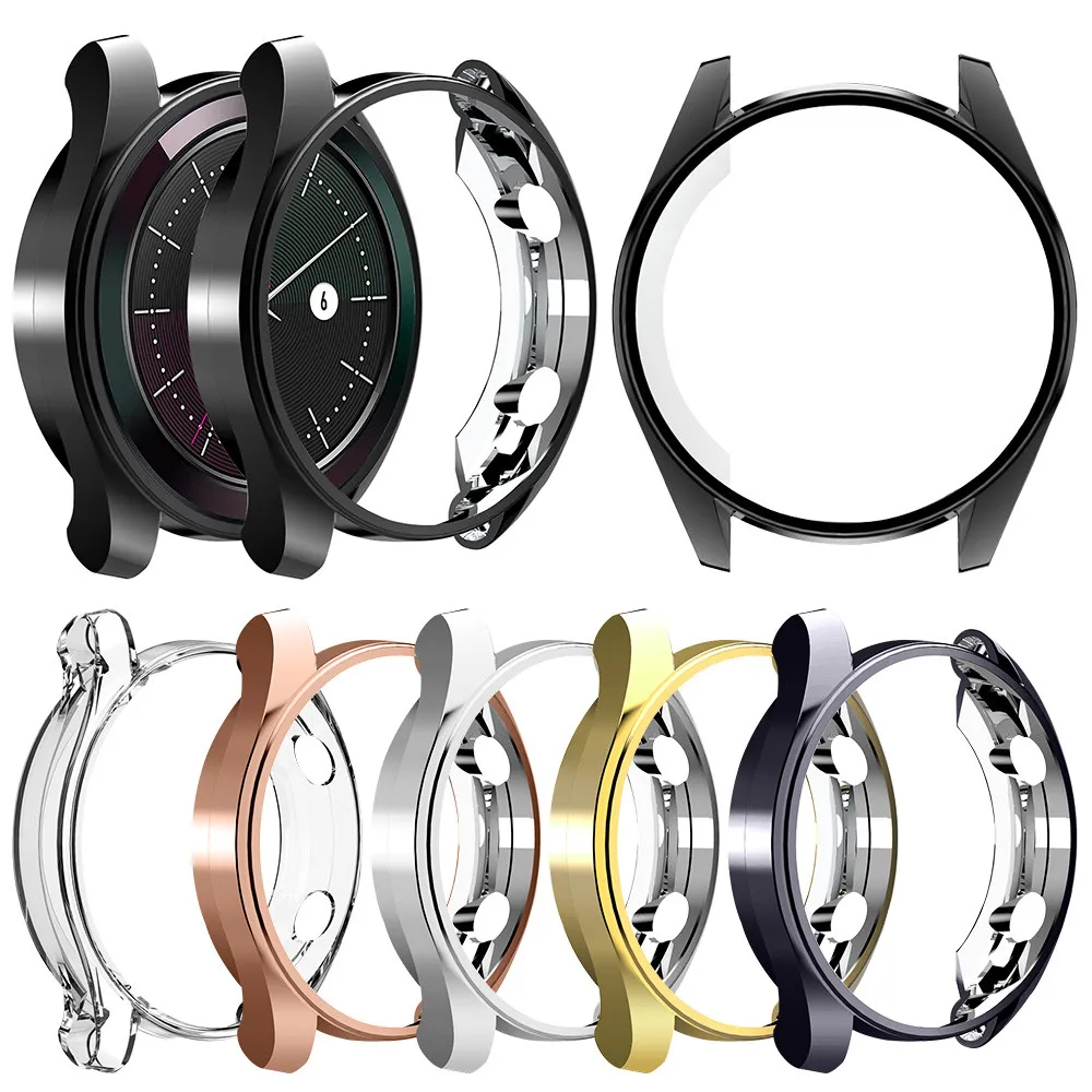 Защитный чехол для часов Huawei Watch GT 2 46 мм мягкий силиконовый защитный из ТПУ