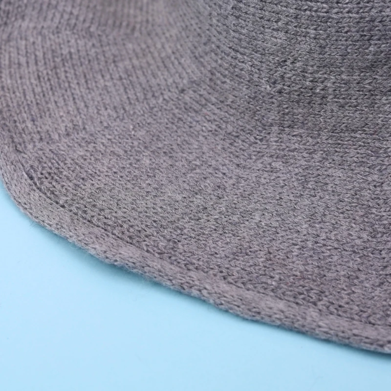 Модная ведьма, большие шерстяные шапки с острым носком, зимняя вязаная шапка, Женская Корейская Рыбацкая шапка для бассейна MNZ LX9E