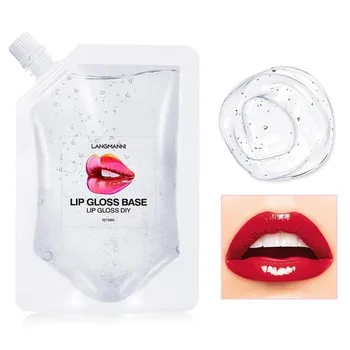 

50ml Lip Gloss Base Oil Non-stick Diy Lipstick Raw Lip Gel Gloss Moisturizing Material Cosmetic Makeup Lip Care Lips E8O1
