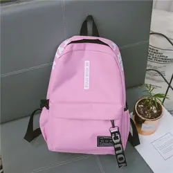 Женская парусиновая сумка на плечо для старшеклассников, мужской женский рюкзак для путешествий, школьная сумка для девочек-подростков