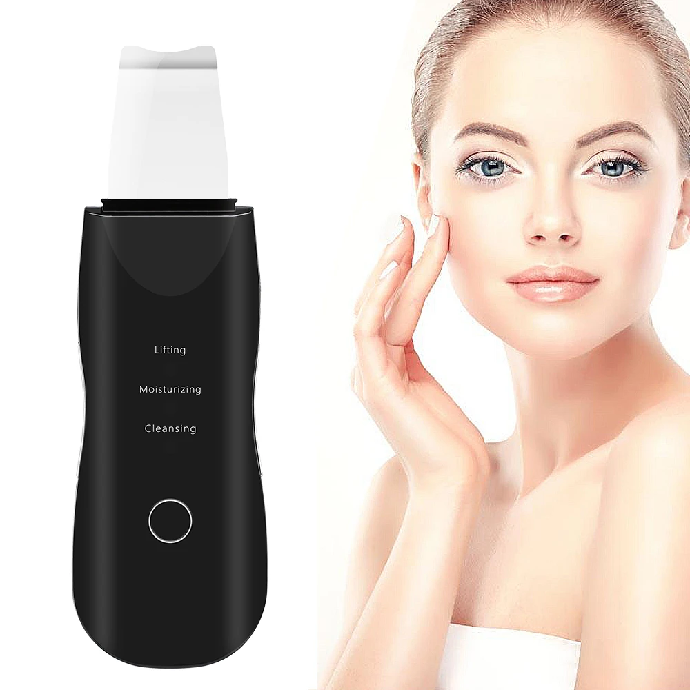 Ultrasonic Skin Scrubber Deep Cleaning Face Scrubber Vibrating Facial