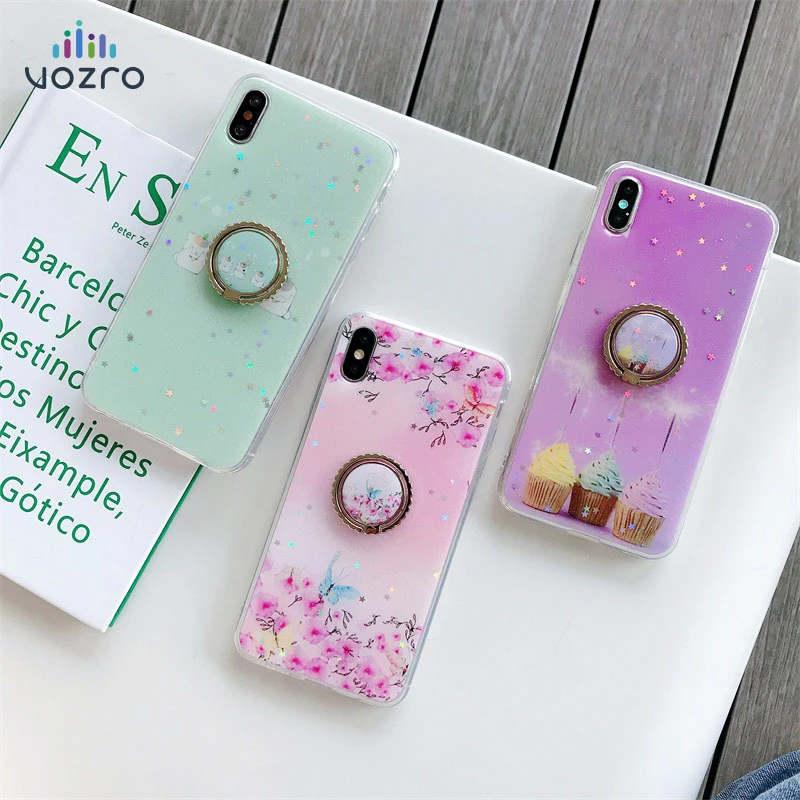 

Luxury Fashion Cute ​Fresh Style Case Phone Case For IPhone 6 6S 7 8 Plus X XR XS MAX Original LOGO Silicone Back Cover