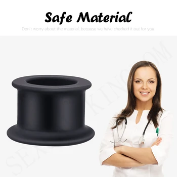 Soft Silicone Hollow Anal Plug Vaginal Dilator Anus Speculum Prostate Massager Enema SM Product Adult Sex Toys for Woman and Man 2