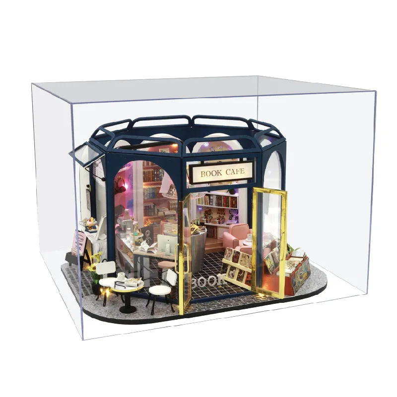 Lonian Kit De Maison De Poupées DIY Kits De Maison De Poupée De Noël