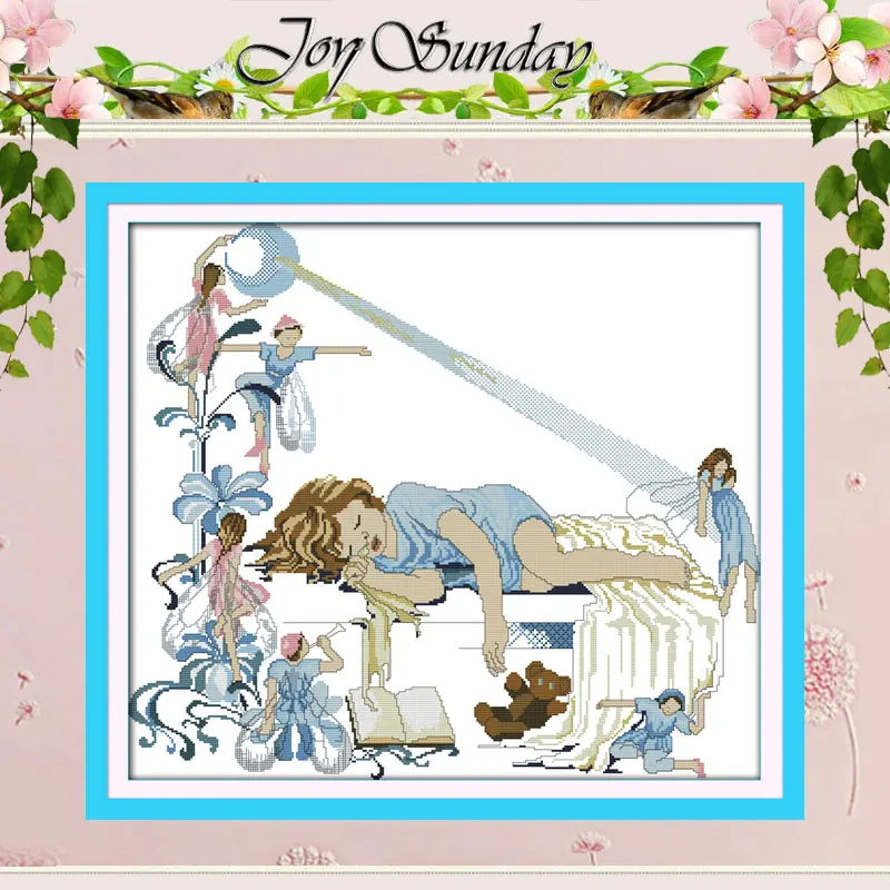 Sweet Dream patterns counted Cross Stitch 11 14CT Cross Stitch
