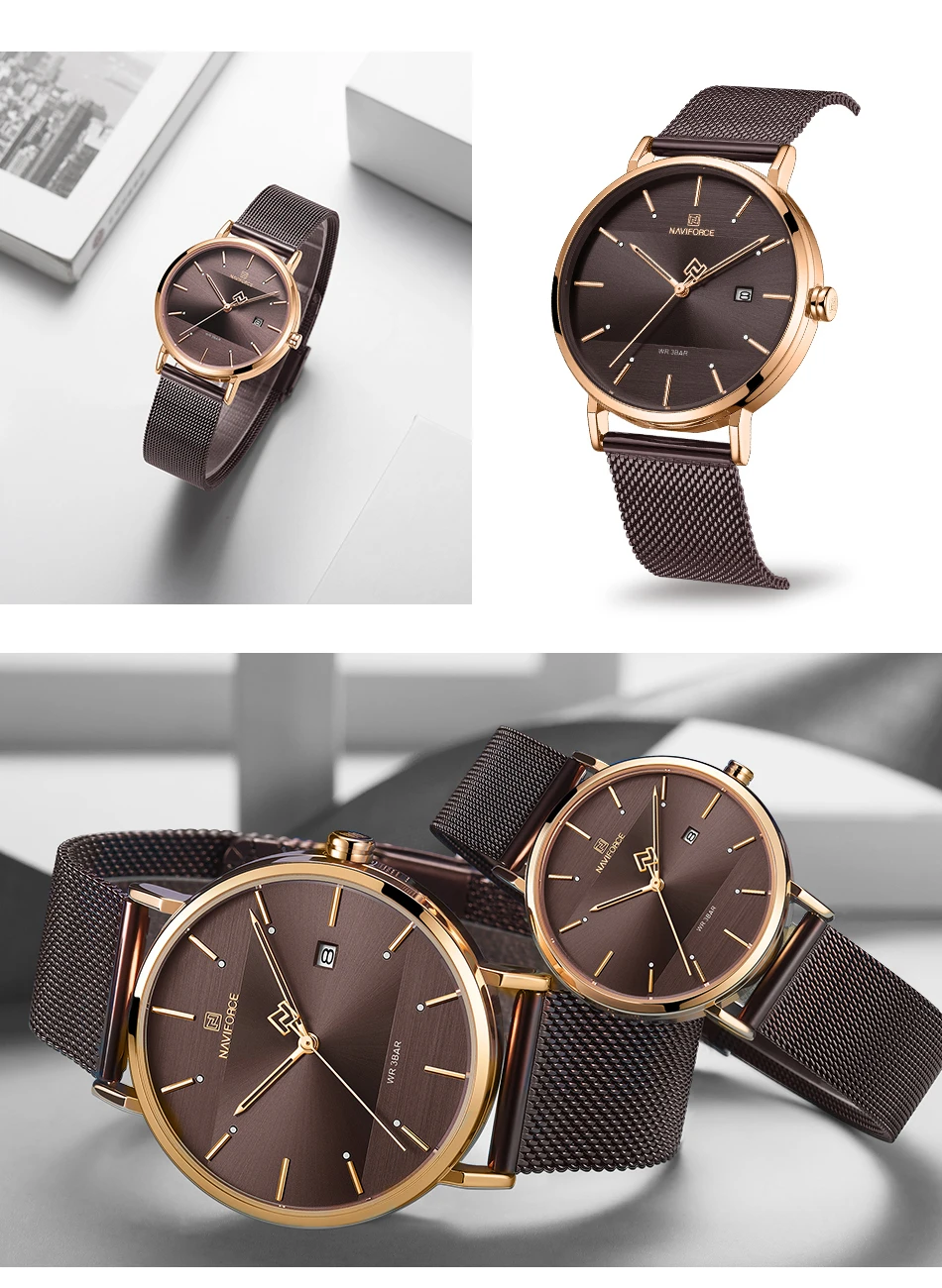 Naviforce NF3008 Men Women  Casual Watches description image 2