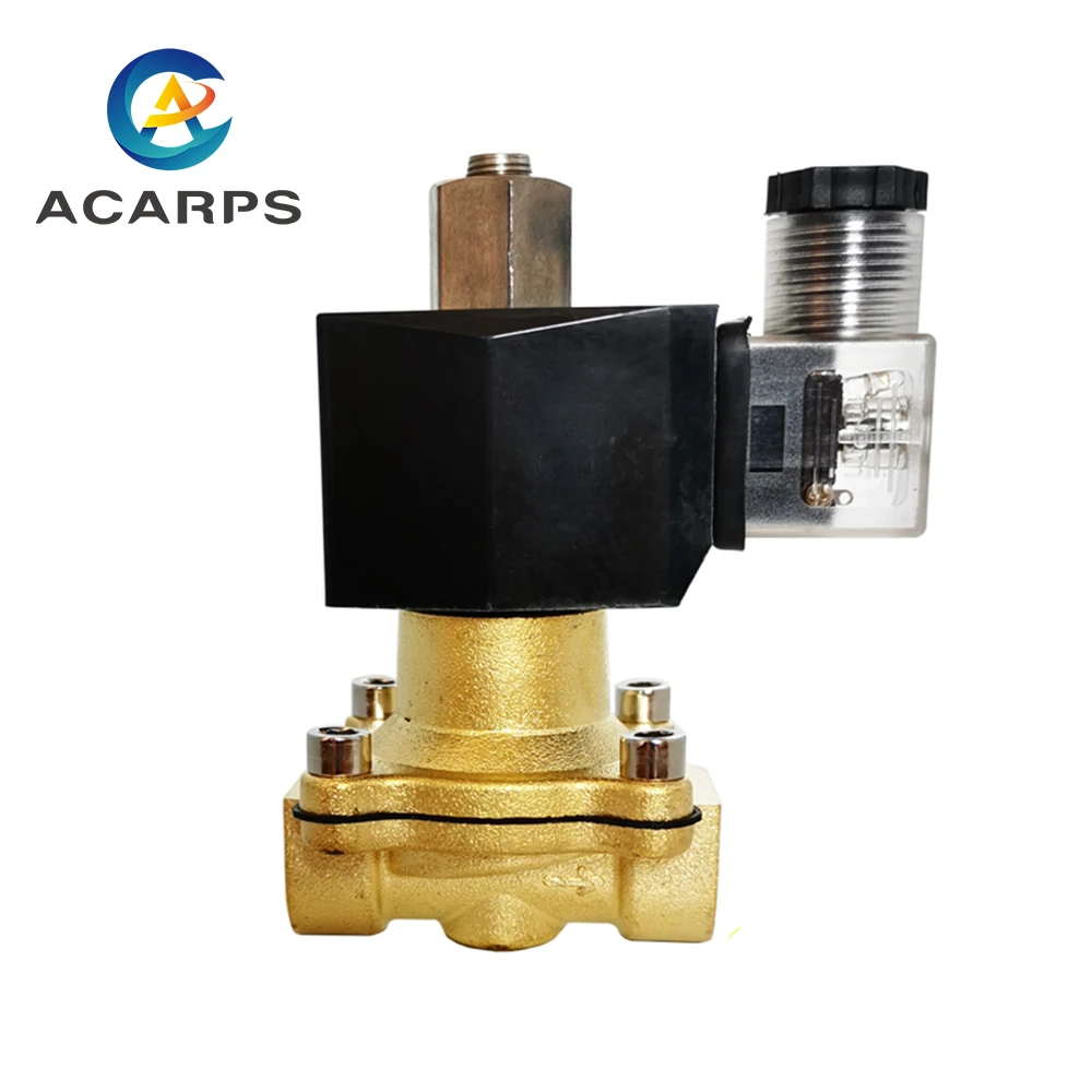 Низкая Давление 1,5 дюймов 12v Воздушный Соленоидный клапан нормально открытый DN40