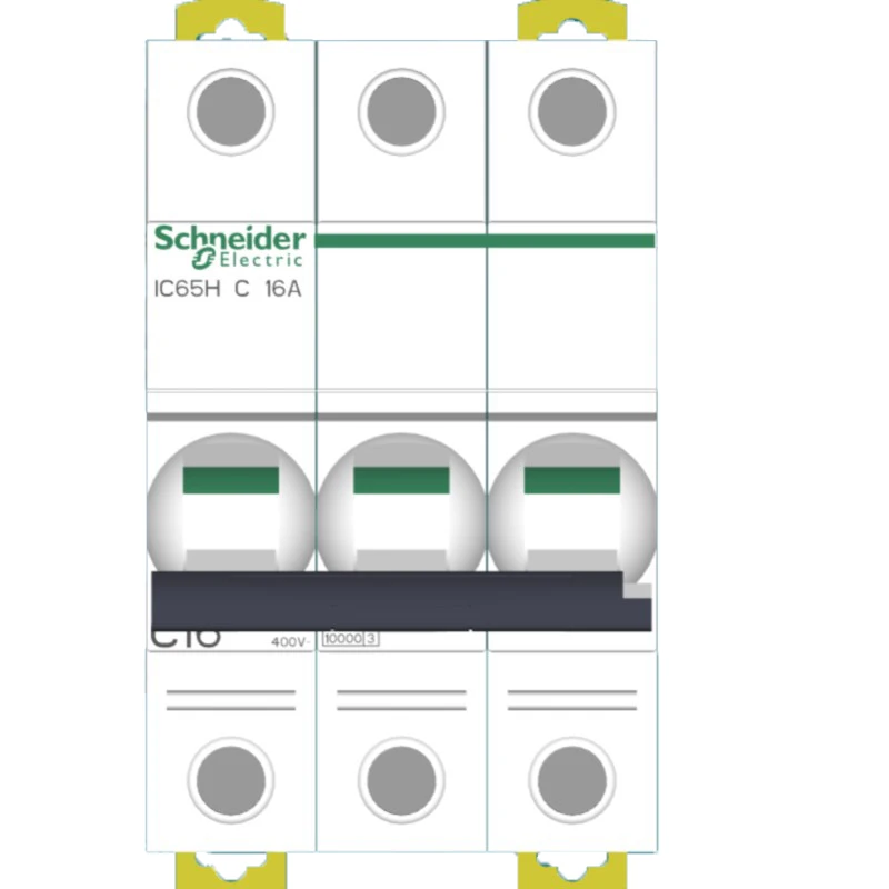

D Type 3P 6A 10A 16A 20A 25A 32A 40A 50A 63A Miniature Circuit Breaker Leakage Protection Acti 9 Series IC65H Air Switch