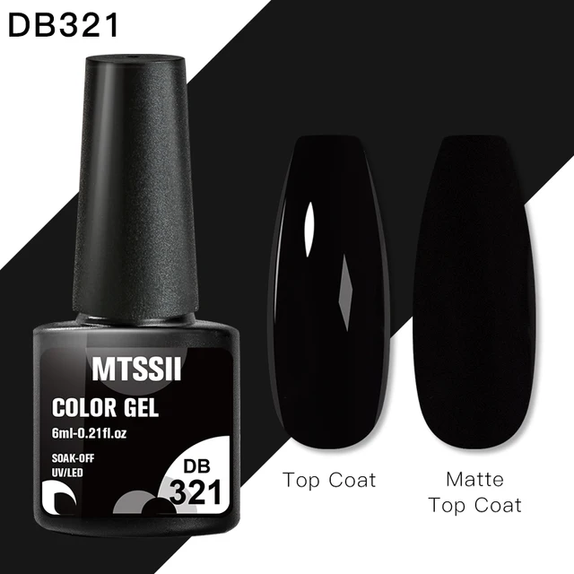 Mtssii Reflective Glitter Gel Nail Polish 6ml Sparkling Auroras Laser Nail Gel Nail Art Varnish Semi Permanent Top Base Gel Q15185 NO Reflective