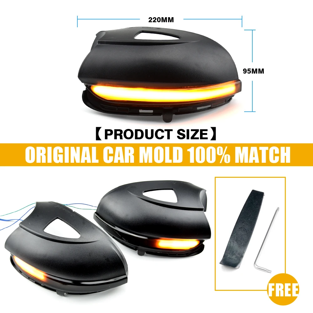 Turn Signal LED Dynamic Side Mirror Sequential Flashing