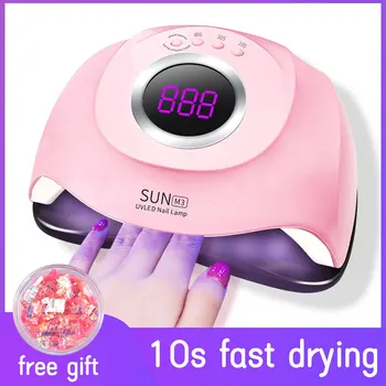 

SUN M3 UV LED Nail Gel Dryer For Manicure With Smart Sunlight 78W Powerful Nail Lamp For Gel Polish Drying Lamp For Nails Dryer