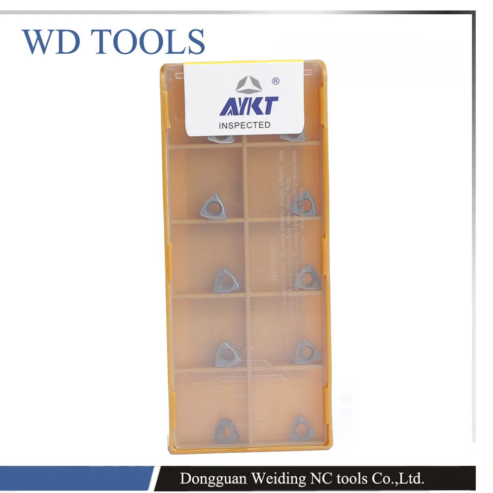 10PCS WCGX030208 WCGX050308 WCGX040208 06 08 WD NC1027 U drill Carbide Cutter Turning tools u drill Carbide insert