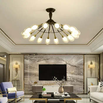 

Postmodern Fashion LED Ceiling lighting Simple Iron Living Room Dining Room Ceiling Lamp Nordic Bedroom Study Home Deco Fixtures