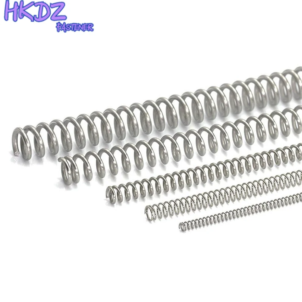 Ressorts De Traction Inox 304 – Lot 10 Pièces – 0,6x5x60 Mm – Uxcell – Neuf