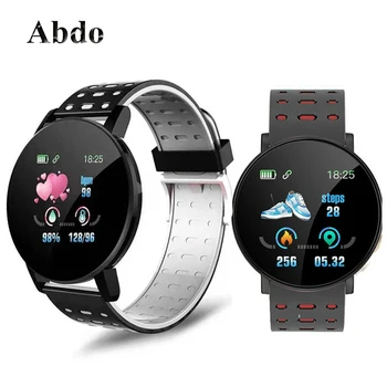 

119 Plus Smart Watch t Heart Rate Smart Bracele Man Wristband Sports Watches Band Waterproof Smartwatch Android With Alarm Clock