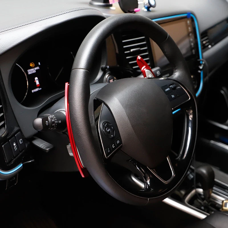 Подходит для Mitsubishi Eclipse Cross/Outlander/Lancer/ASX автомобильный Стайлинг рулевое колесо DSG весло переключения 2 шт. авто аксессуары