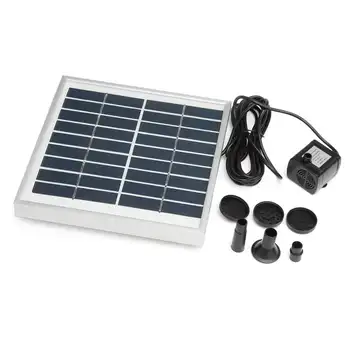 

3W Solar ed Fountain Submersible Water Pump Pond Kit Garden Panel