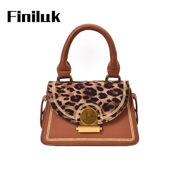 

Fililuk Leopard Print Women Bags Korean Style Ladies Handbag Fashion Mini Shoulder Messenger Bag bolso mujer BIZ085 PM49