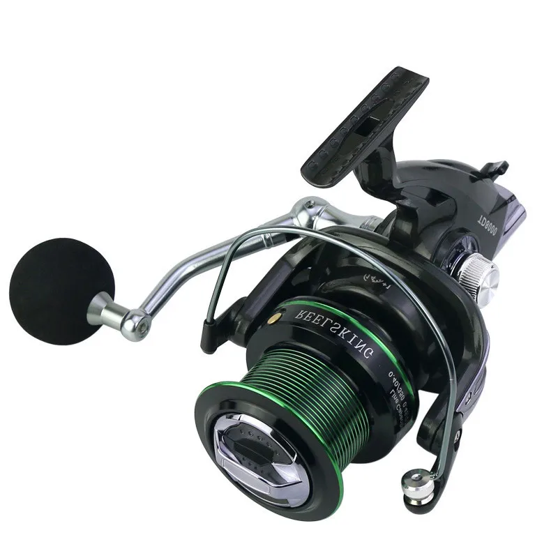 TD Long Throw Round Large Gapless Sea Pole Fishing Wheel Spinning Wheel Fish Line Wheel Sea Fishing Wheel Sea Fishing River