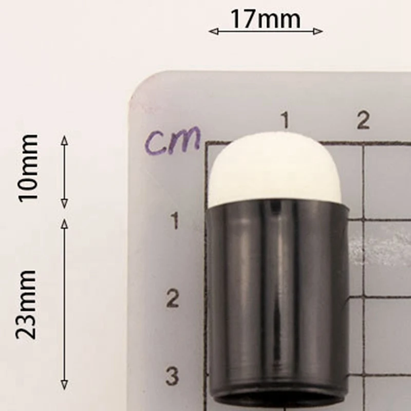 DIY ремесло рисунок черный рычаг для пальца Губка крышка Мел картина тушью живопись специальная форма дизайн в основном используется для окрашивания