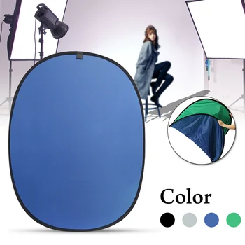 

150x200cm 2 in 1 Multi Disc Photography Studio Photo Oval Collapsible Light Reflector handhold portable photo disc