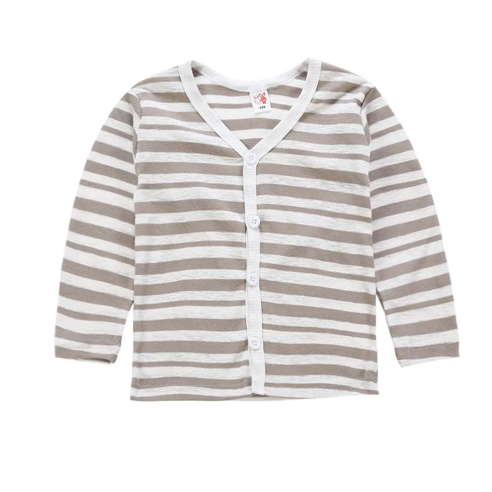 Осенний брендовый однотонный вязаный свитер для маленьких мальчиков и девочек пальто-кардиган верхняя одежда с длинными рукавами, размеры от 1 до 6 лет - Цвет: Хаки