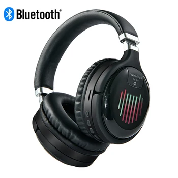 

True Wireless Headphones 3D Stereo Bluetooth Headset Foldable Gaming Earphone With Mic FM TF Card Noise Reduction Headphones