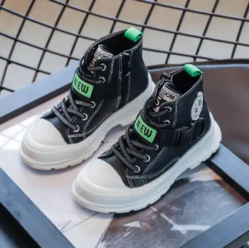 

2020 Winter Children's boots Girls Boys Plush Martin Boots Casual Warm Ankle Shoes Kids Fashion Sneakers Baby Snow Boots