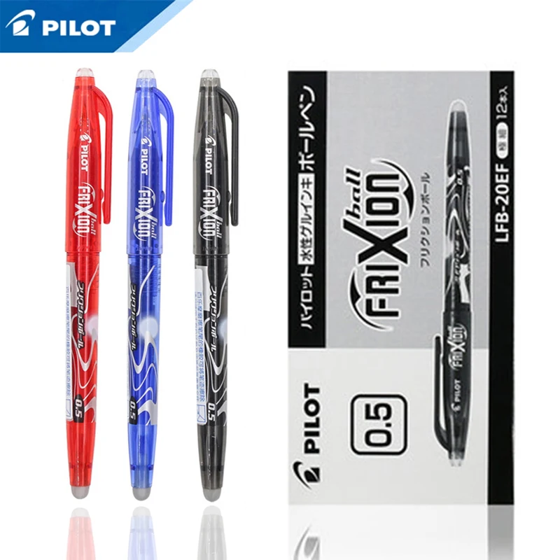 Ручка Pilot Frixion со стираемыми гелевыми чернилами ручка среднего размера 0 5 мм PILOT LFB