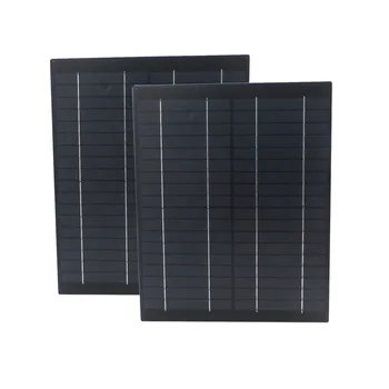 

2pcs x 18V 20W 40Watt PET Polycrystalline Solar Panel 1.1A PV module cell charge for 12V car battery Charger 20 watts W Watt