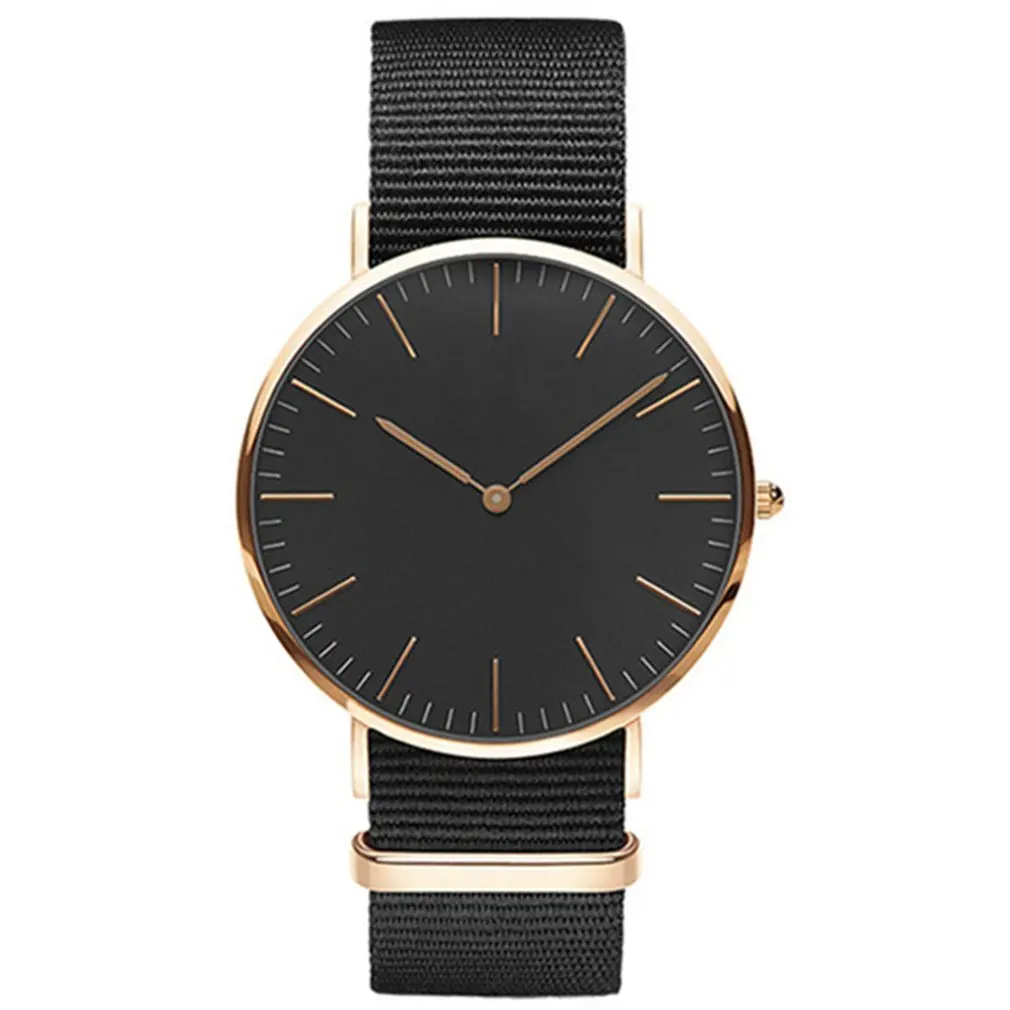 

Korean Fashion Canvas Band Women Wristwatch Fashionable Watch Fashion Round Dial Quartz Wrist Watches Best Gift