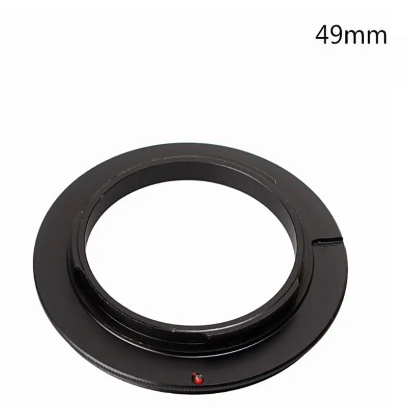 Алюминий Камера макро объектив для Nikon AI AF-49 мм/52/58/62/67/72/77 мм переходное кольцо