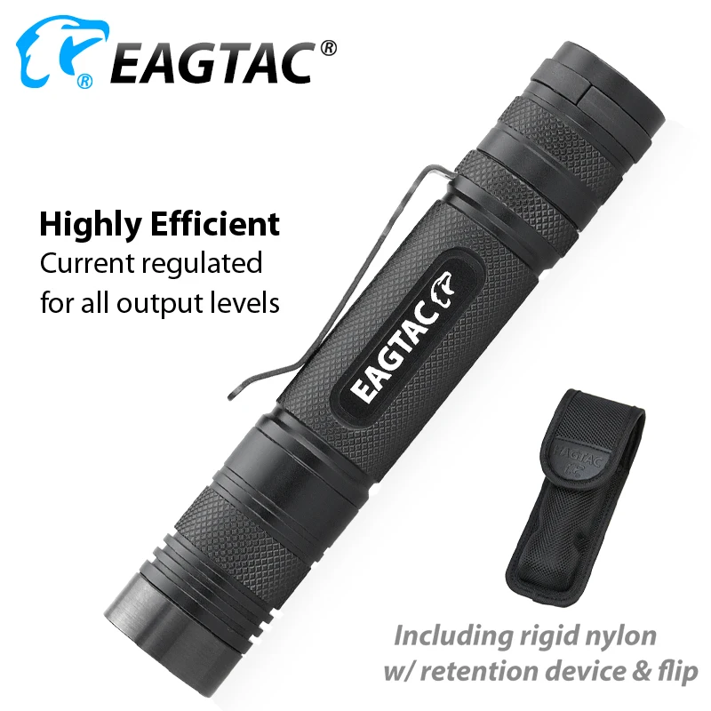  EAGTAC D25C2 XM-L2 850 Lumens 4 Modes 7 Hidden Outputs LED Flashlight Mini Torch Lower Low Mode - 4000206488784