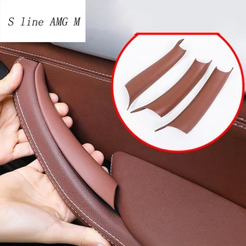 

Car Styling Door Armrest Handle Inner Panel Pull Trim Covers Stickers For BMW E70 X5 E71 E72 X6 SAV Interior Auto Accessories