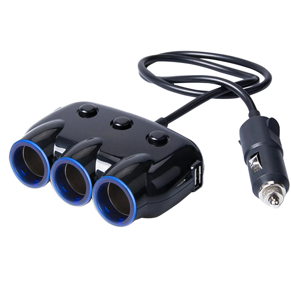 1 шт. от до 3 Dual USB 3.1A автомобильное зарядное устройство мульти разъем