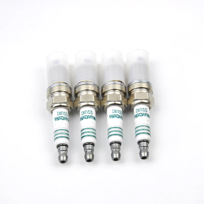 4 Pz Ixu22 5308 Candele All'Iridio Per Audi A3 Tt Porsche 911 Volkswagen R32 Eos Touareg Bmw M5 Chevrolet Spark Fiat