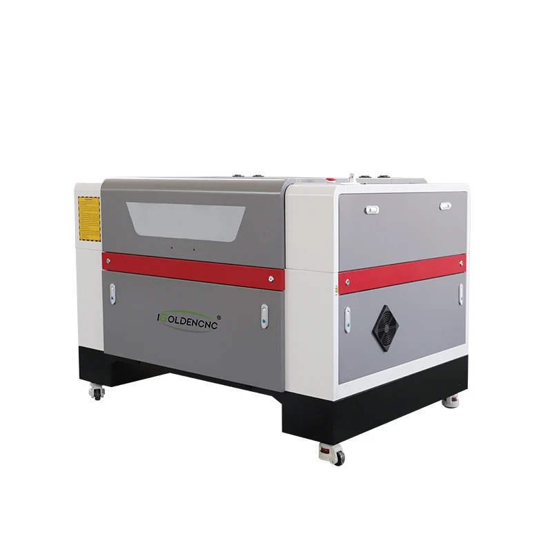 Высокая Точность co2 lazer cnc 6090 лазерный резак стали 80 Вт акриловый гравировальный