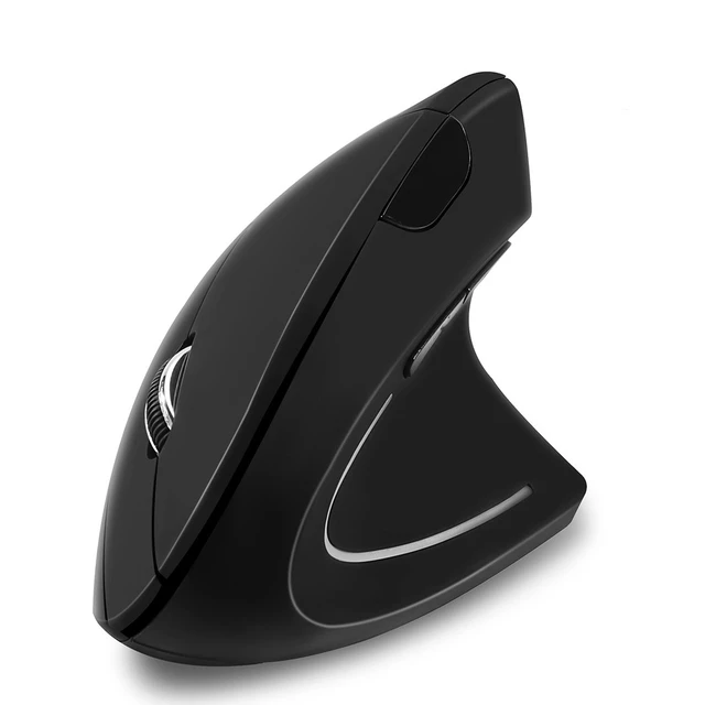 Souris verticale sans fil Noir