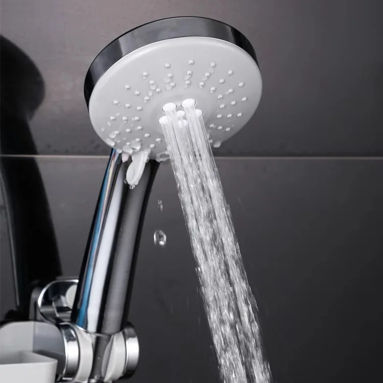 

King Sanitary Ware Hand-Held Shower Nozzle with Soap Box Circle Multi-functional Water Extractor Shower Manufacturers Wholesale