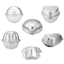 Алюминиевая металлическая форма для бомбы для ванны, форма для рукоделия, самодельная форма для рукоделия