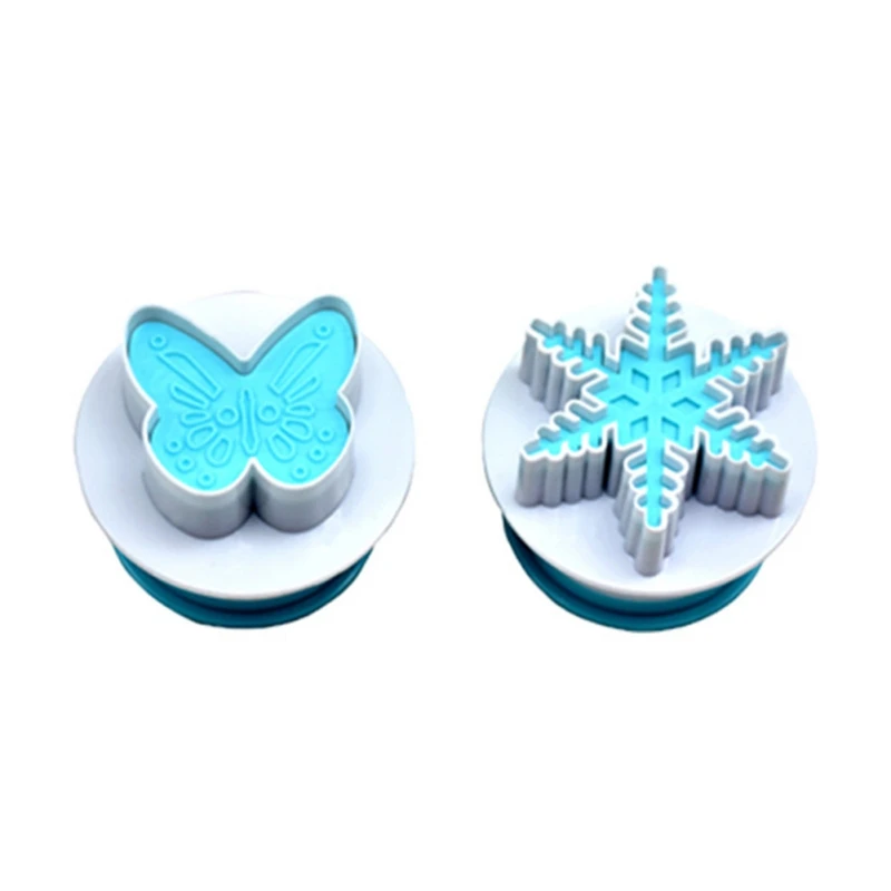 UV0658C Мини-резак для печенья, форма для выпечки, форма для выпечки, набор для помадки, форма для печенья, прописные и строчные буквы алфавита инструменты для украшения Рождественского торта - Цвет: UV0658C
